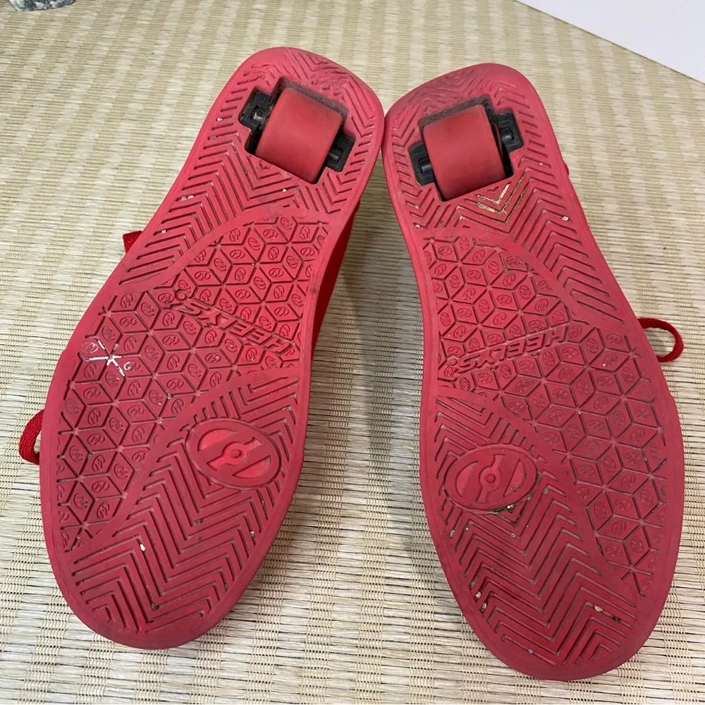HEELYS Youth Pro 20 Wheels Sneakers Shoes Red Size 6 YTH Shoes With Wheels - Picture 13 of 16